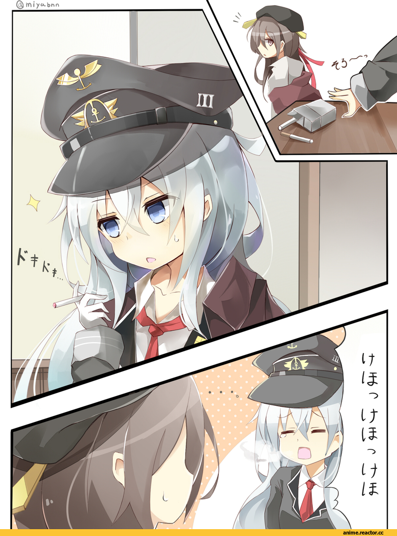 hibiki, Kantai Collection, Кантай комиксы, Anime Комиксы, Anime