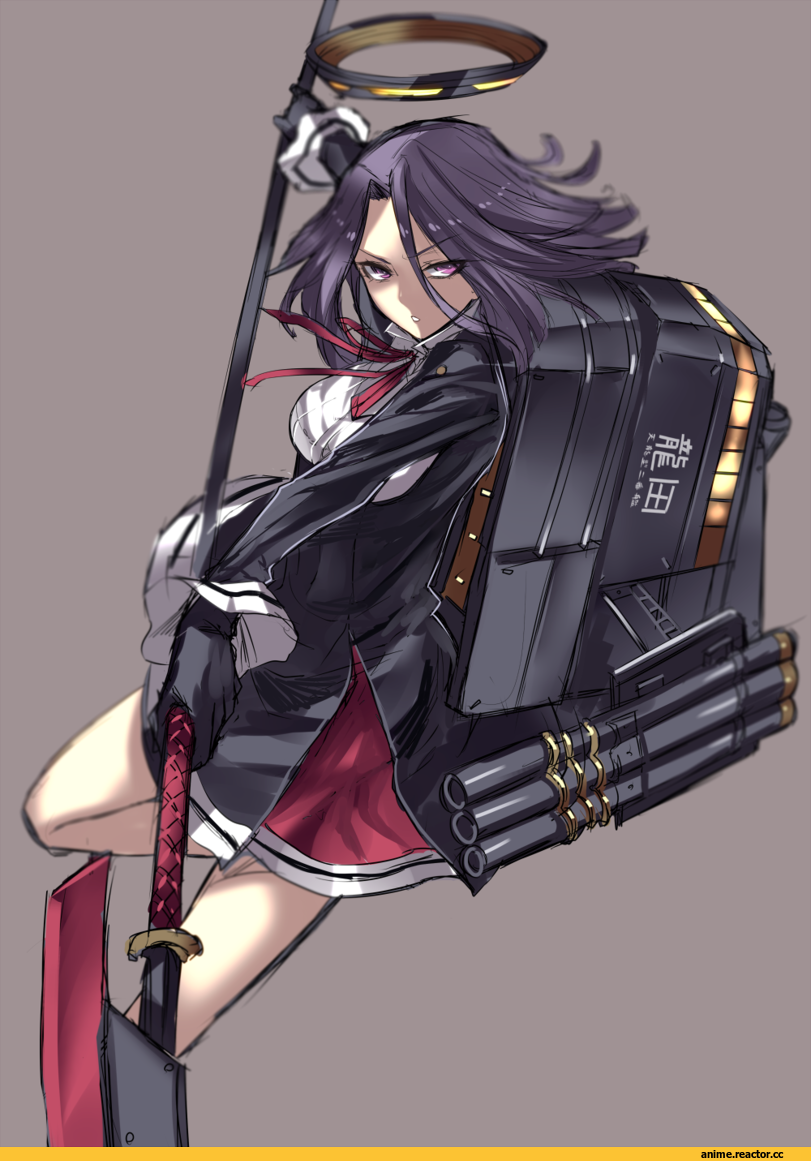 Tatsuta, Kantai Collection, Anime Art, carlwolf, Anime