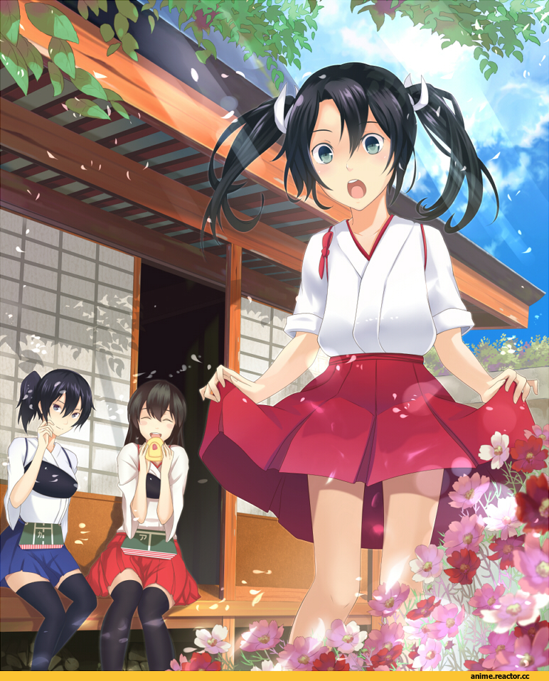 Zuikaku, Kantai Collection, Akagi, kaga, Anime Art, Anime