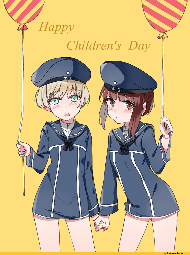 Z1 Leberecht Maass (Kantai Collection), Kantai Collection, Z3 Max Schultz (Kantai Collection), Anime