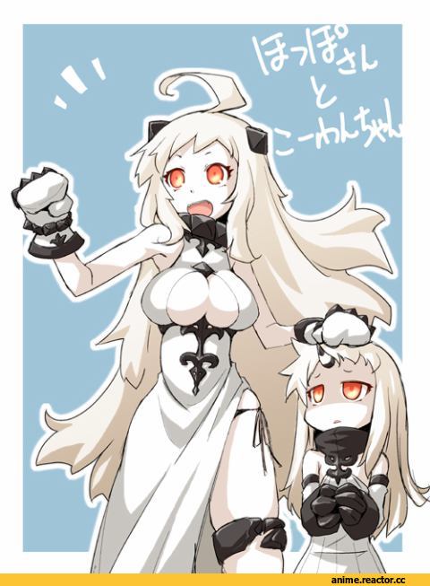 Northern Ocean Hime, Kantai Collection, Seaport Hime, Anime