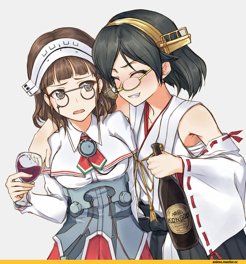 Roma (Kantai Collection), Kantai Collection, Kirishima (Kantai Collection), Pallad, Anime