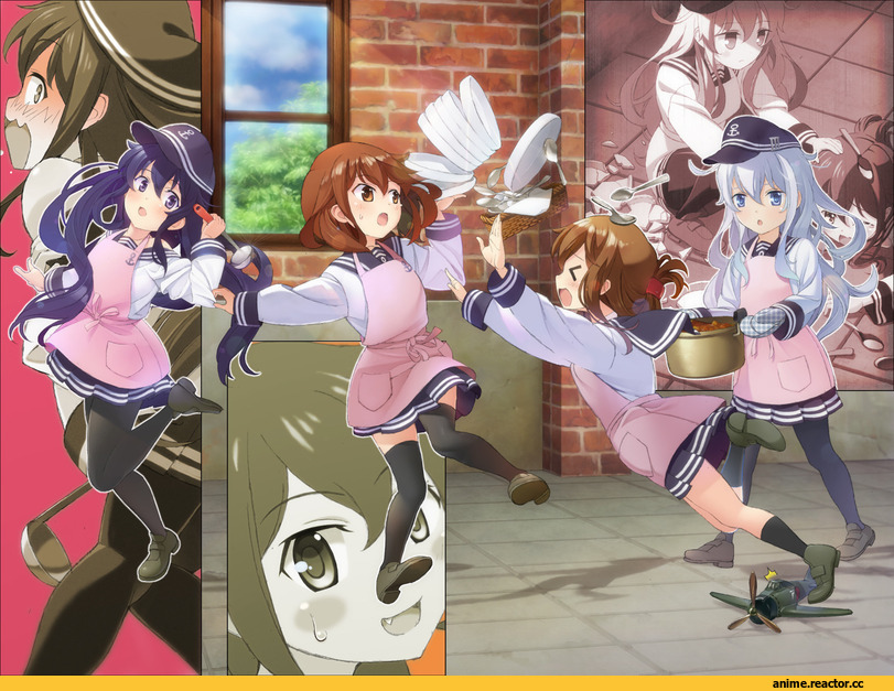 Hibiki (Kantai Collection), Kantai Collection, akatsuki (kantai collection), ikazuchi (kantai collection), Inazuma (Kantai Collection), Anime