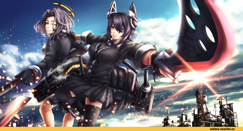 Tatsuta, Kantai Collection, Tenryuu, Anime
