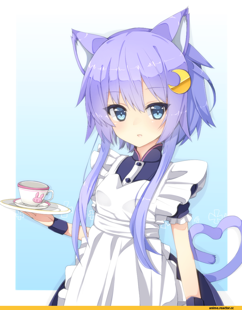 Yayoi (Kantai Collection), Kantai Collection, nekomimi, Animal Ears, rateratte, Maid, Anime