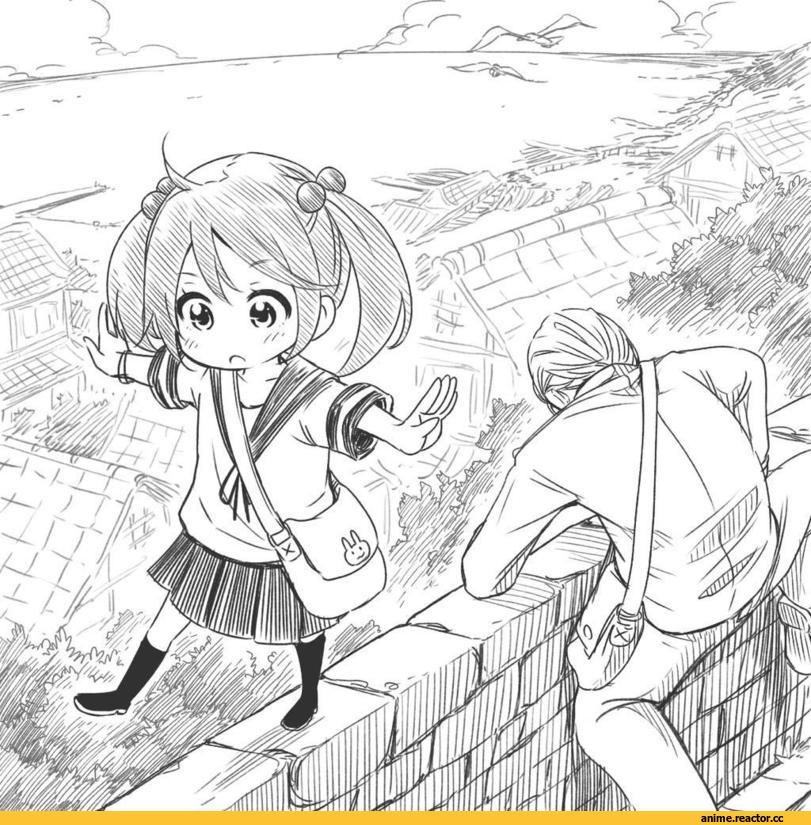 Kantai Collection, Sazanami (Kantai Collection), Admiral (Kantai Collection), Monochrome (Anime), Anime Art, Anime