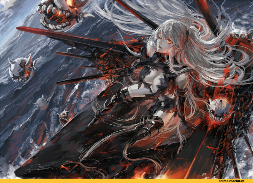 Aircraft Carrier Oni, Kantai Collection, STU DTS, Anime