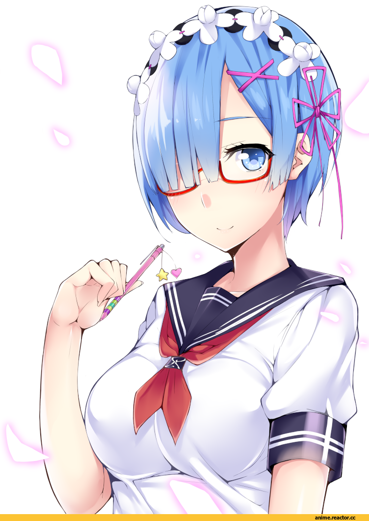 kaeru no ashi, Rem (re zero), Re Zero Kara Hajimeru Isekai Seikatsu, Megane, Anime