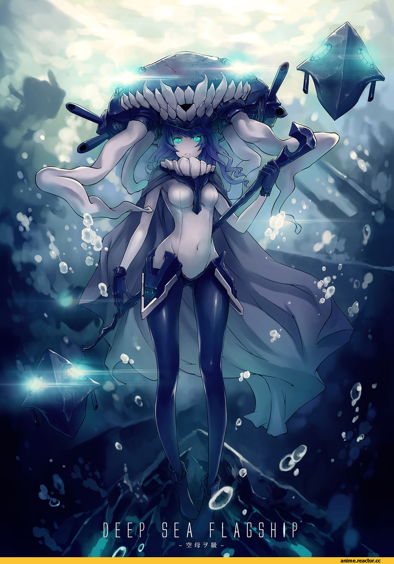 Wo-Class Aircraft Carrier , Kantai Collection, Anime Art, felix (felix901123), Shinkaisei-kan, Anime