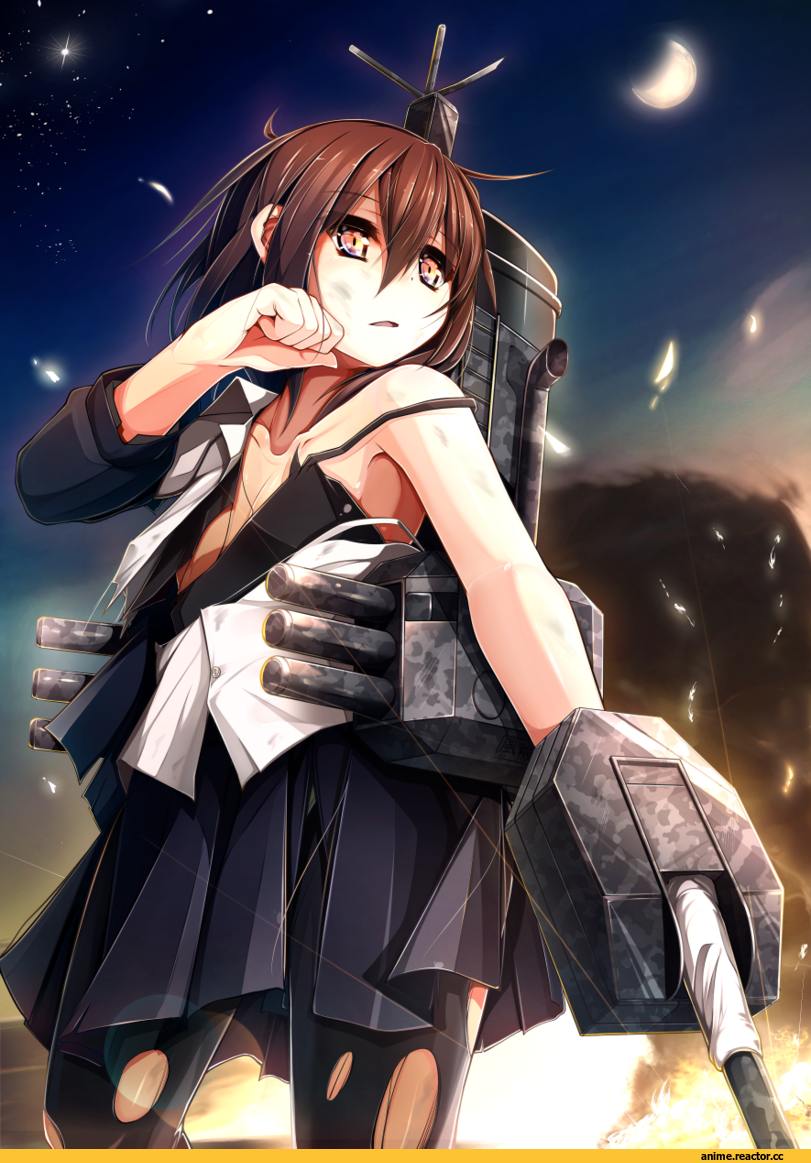 Anime Art, fuuki (nicoseiga), Kantai Collection, Wakaba (Kantai Collection), Anime