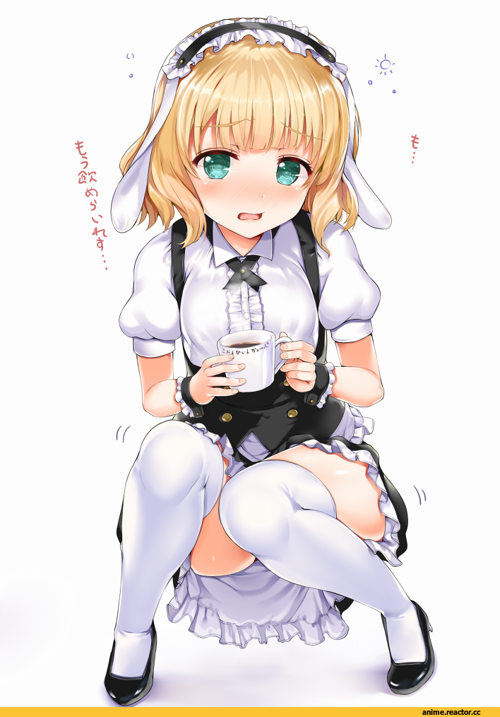 Gochuumon wa Usagi Desu ka?, kirima sharo, Arudehido, Anime Art, Animal Ears, Usagimimi, Maid, Anime