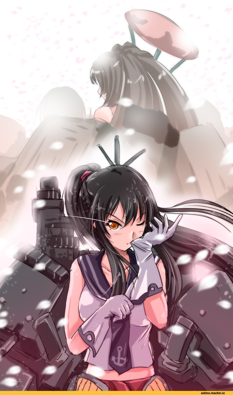 Yahagi, Kantai Collection, Yamato (Kantai Collection), Tsukineko, Anime Art, Anime