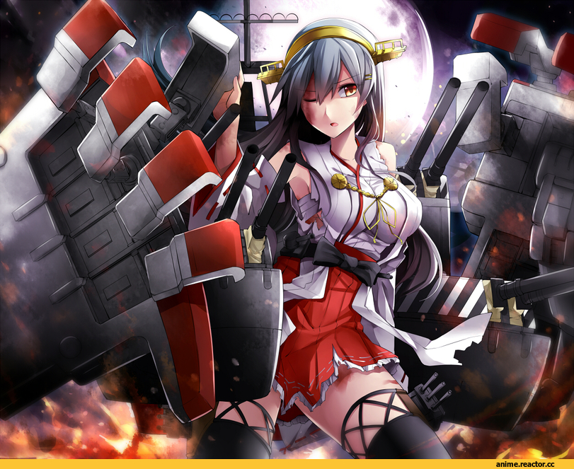 Haruna (Kantai Collection), Kantai Collection, ray83222, Anime