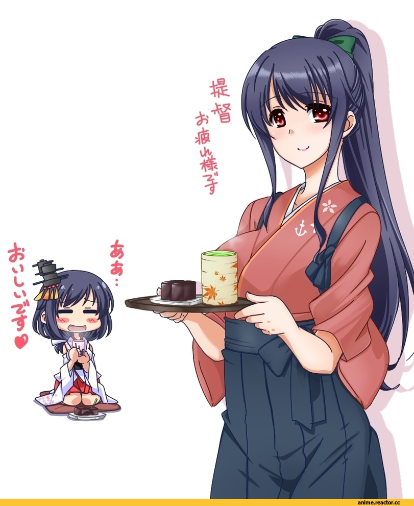 Fusou, Kantai Collection, Yamashiro, kuon (nokokopopo), Anime