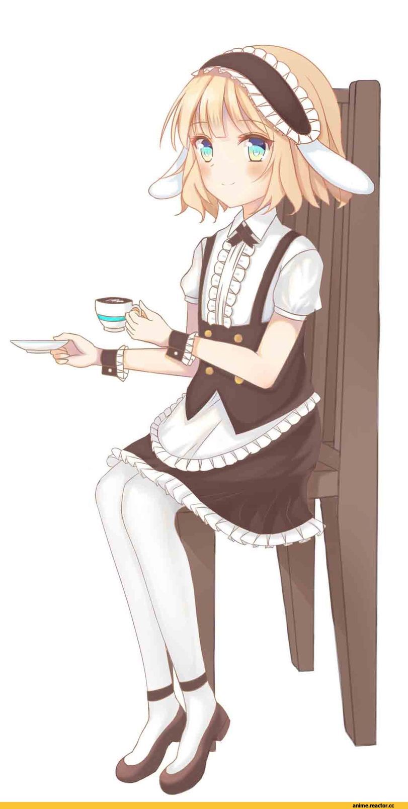 Gochuumon wa Usagi Desu ka?, kirima sharo, dai dai maomotame, Anime Art, Animal Ears, Usagimimi, Maid, Anime