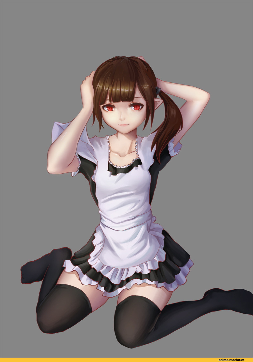 shiraha, Anime Original, Anime Art, Maid, Anime