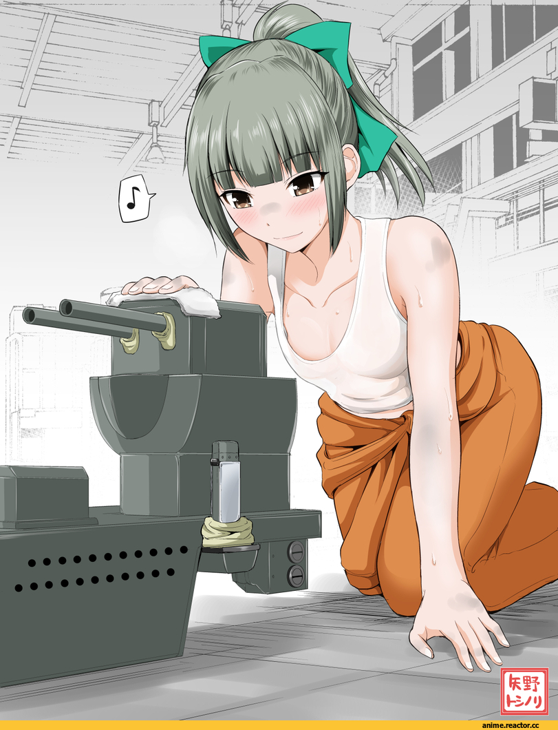 yano toshinori, yuubari (kantai collection), Kantai Collection, Anime