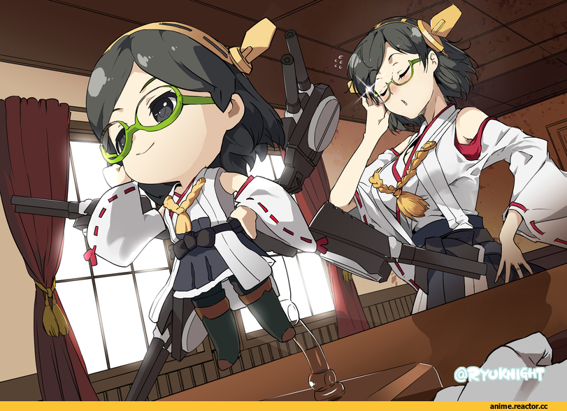 Kirishima (Kantai Collection), Kantai Collection, Anime Art, naitou ryuu, Anime