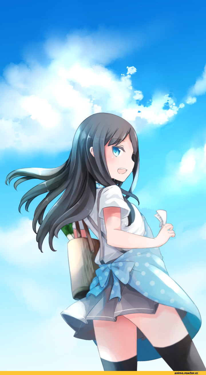 Asashio, Kantai Collection, comah, Anime