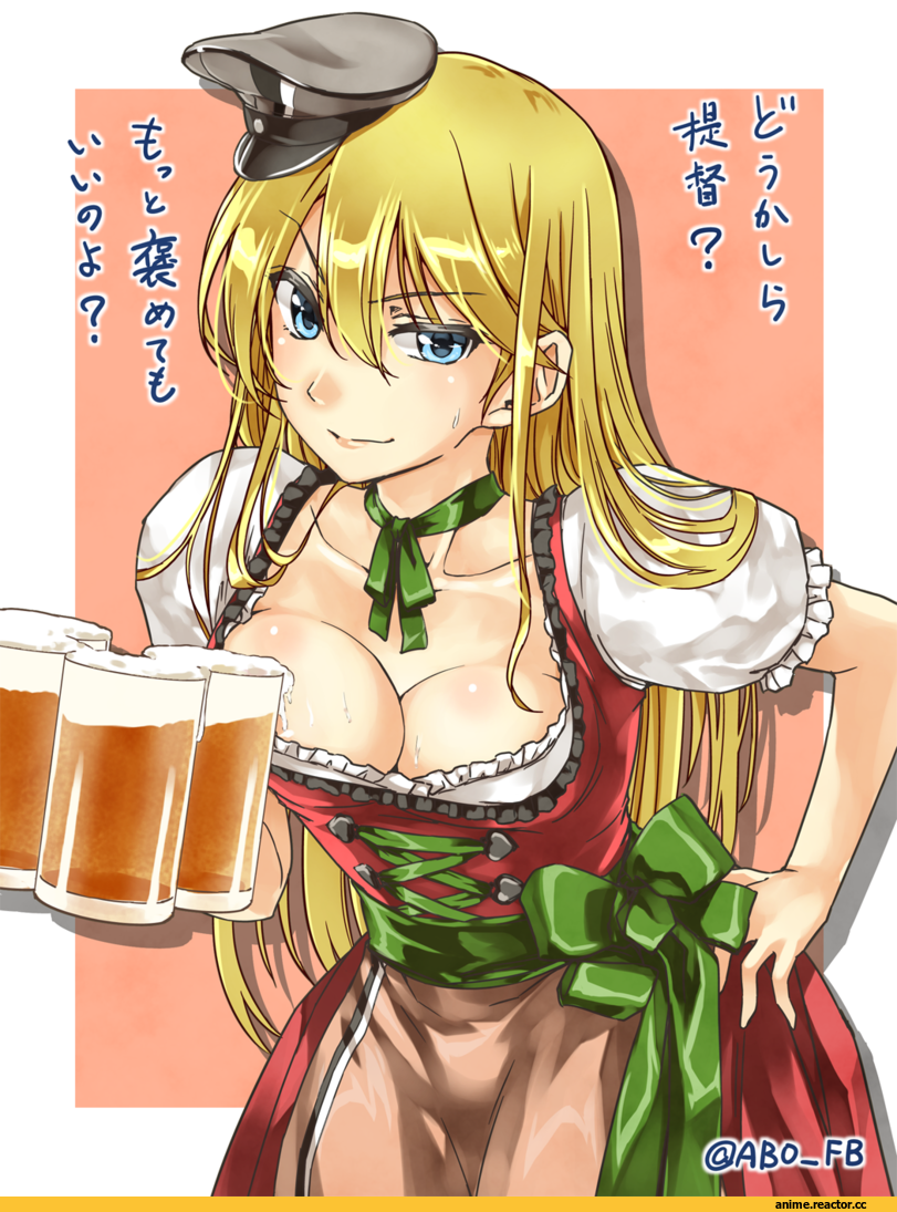 abo (hechouchou), Bismarck (Kantai Collection), Kantai Collection, Anime