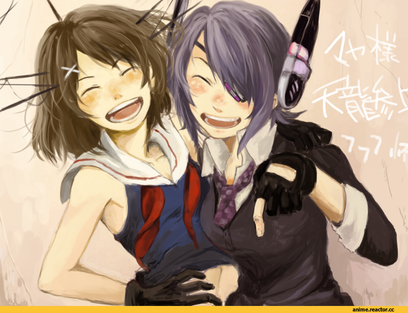Kantai Collection, Tenryuu, Maya (Kantai Collection), uzaki (jiro), Anime