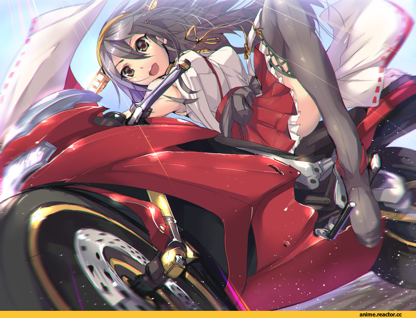 Haruna (Kantai Collection), Kantai Collection, Armadillo-Tokage, Anime Art, Bismarck (Kantai Collection), Anime