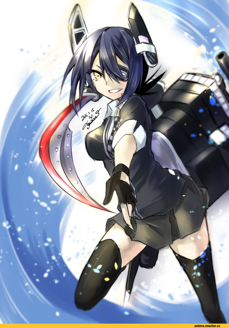 Tenryuu, Kantai Collection, yuihira asu, Anime