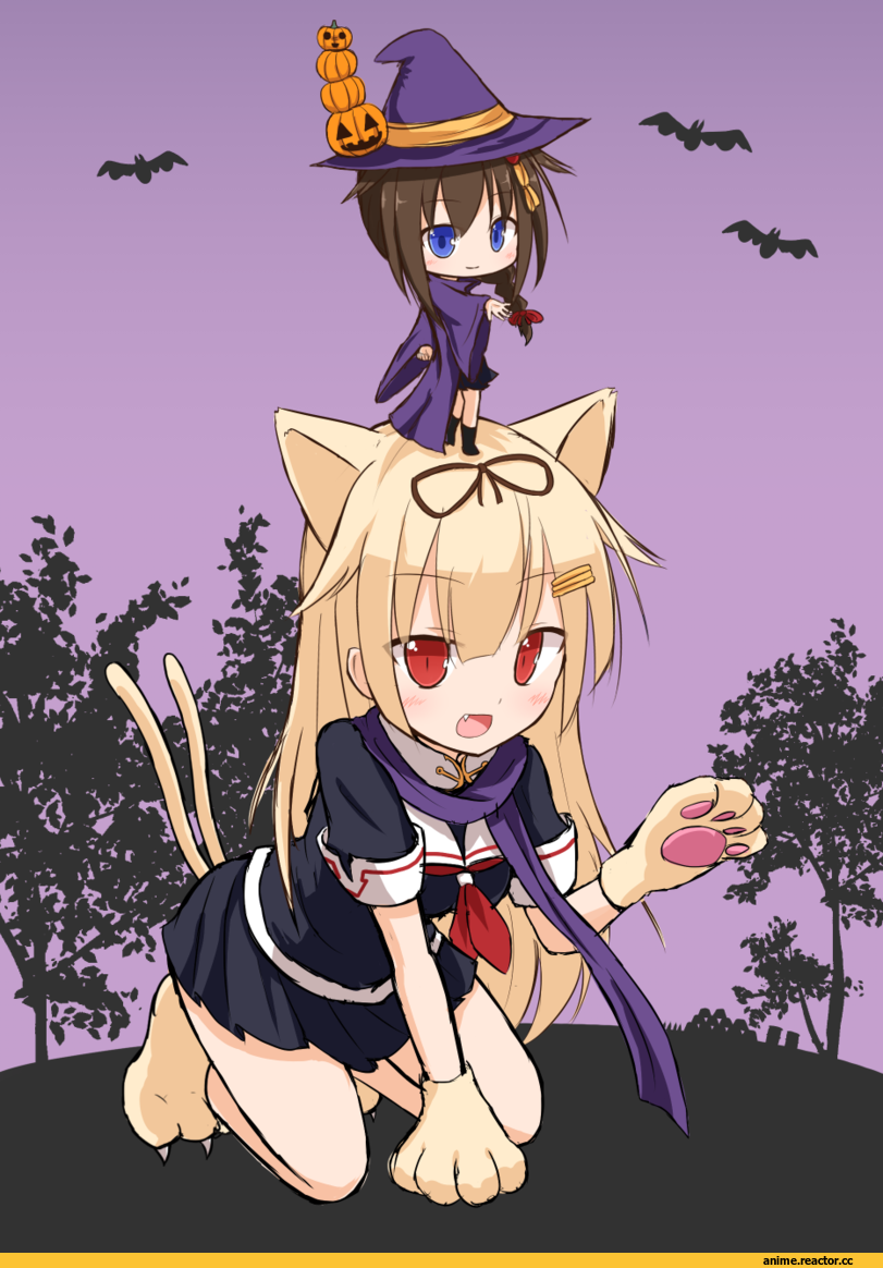Shigure (Kantai Collection), Kantai Collection, yuudachi (kantai collection), Nekomata, Animal Ears, yamato tachibana, Anime