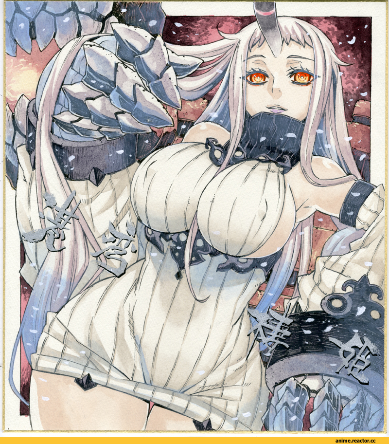 Seaport Hime, Kantai Collection, Anime Art, coo (cooarts), Shinkaisei-kan, Anime