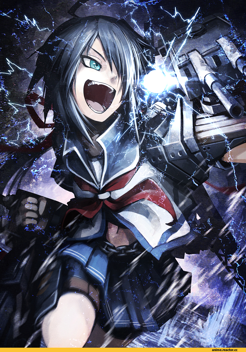 Hellshock, Anime Art, Kantai Collection, Kako (Kantai Collection), Anime