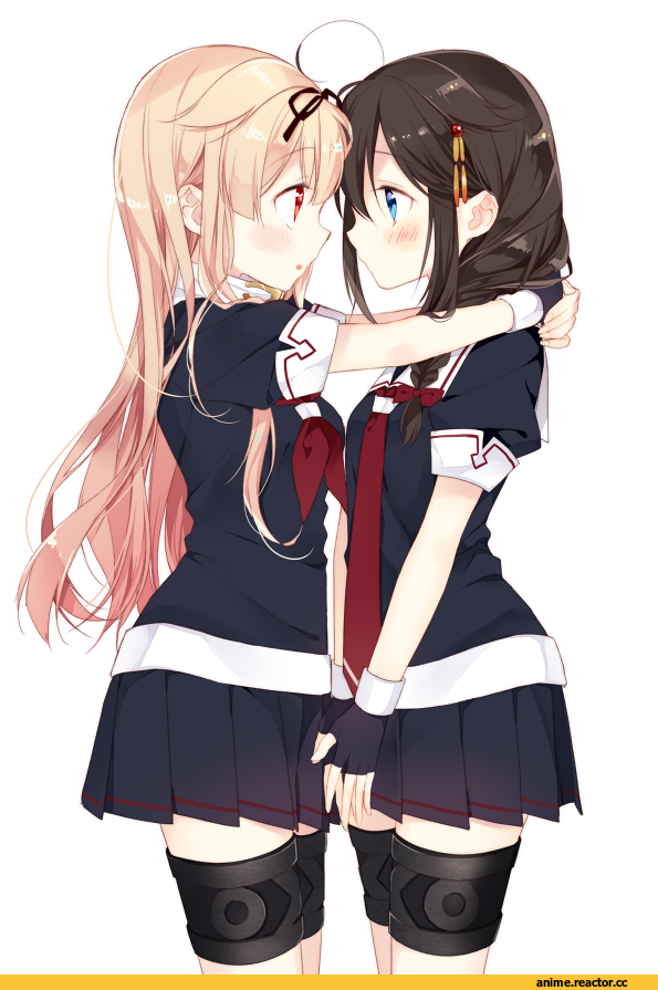 Shigure (Kantai Collection), Kantai Collection, yuudachi (kantai collection), Shoujo Ai, Anime