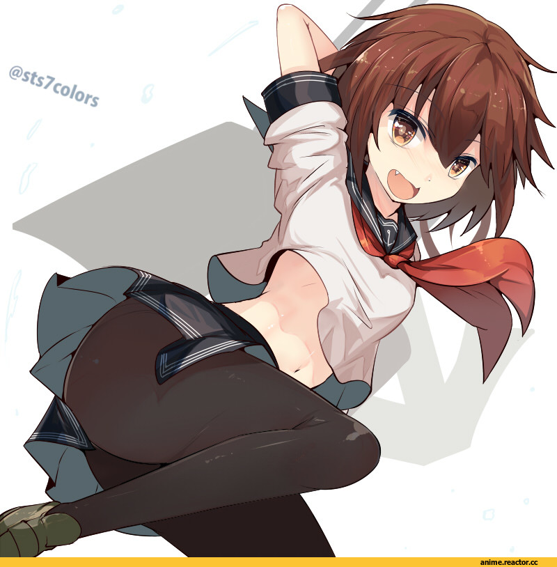 Ikazuchi, Kantai Collection, sts, Anime