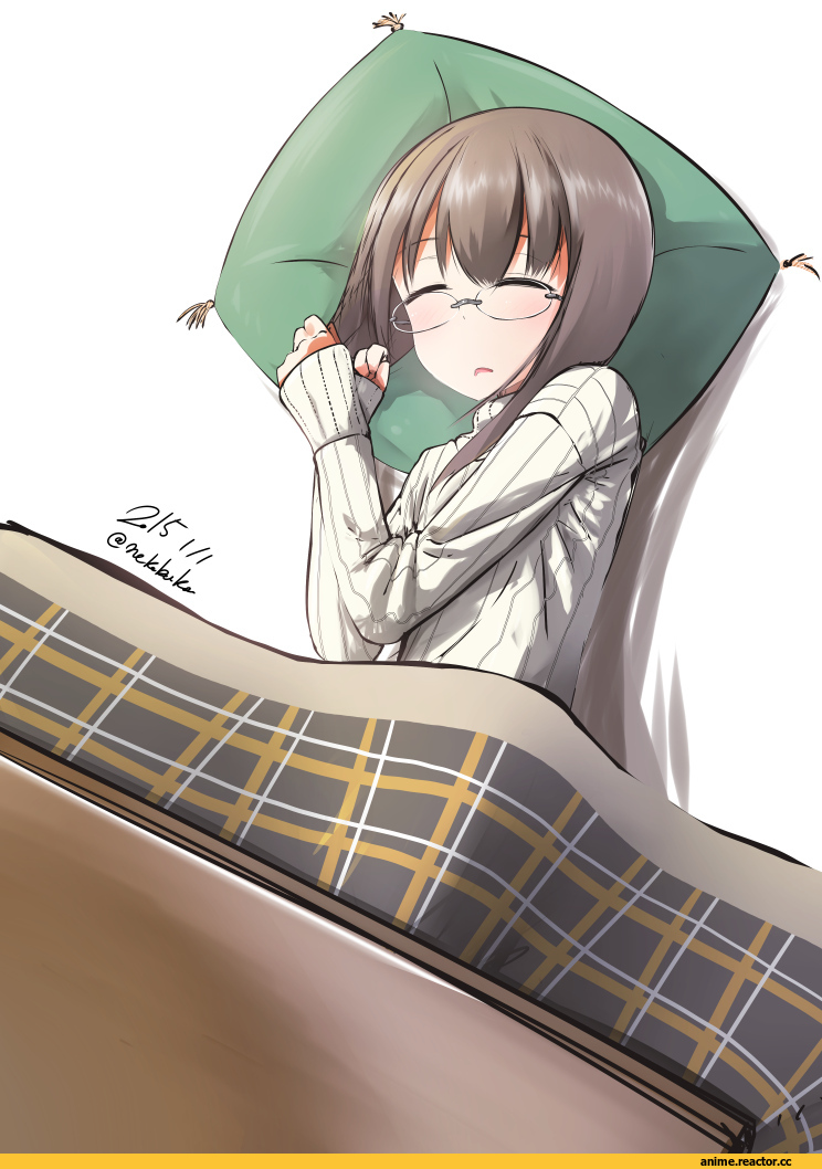 Taihou, Kantai Collection, Nekobaka, Anime Art, Megane, Anime