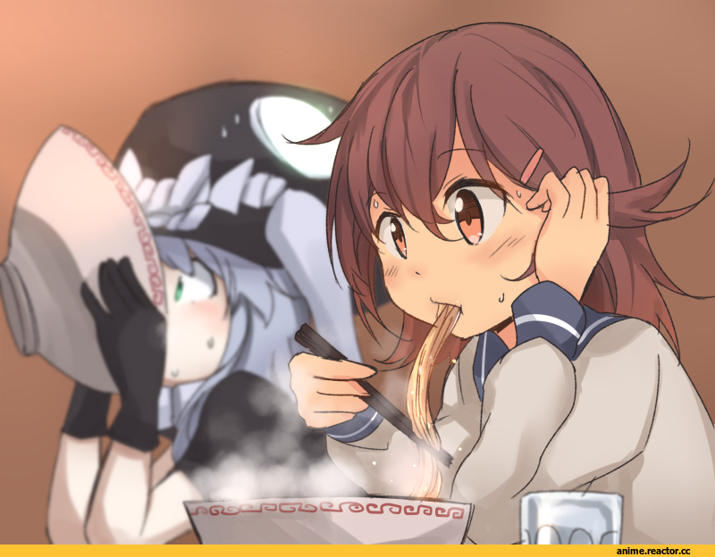 Ikazuchi, Kantai Collection, Wo-Class Aircraft Carrier , Anime Art, Ido (Teketeke), Anime