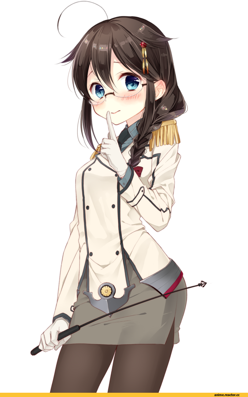 Shigure (Kantai Collection), Kantai Collection, Naoto (Tulip), Megane, Anime