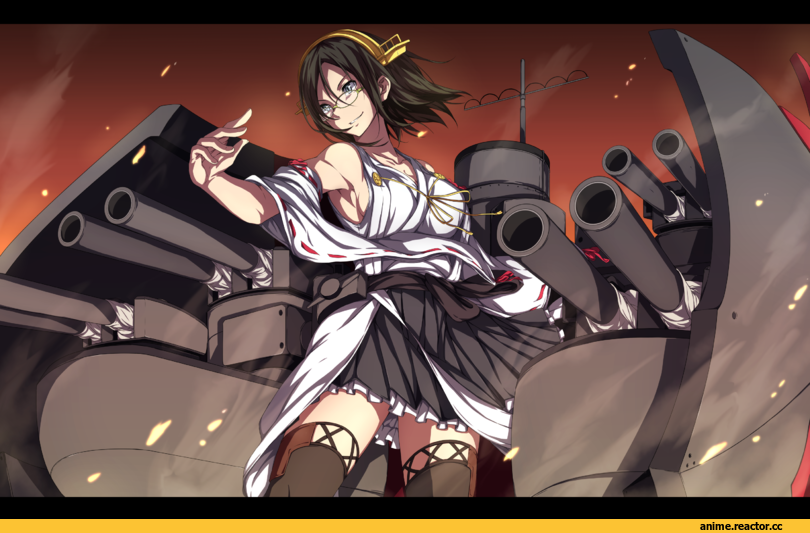 Kirishima (Kantai Collection), Kantai Collection, Anime