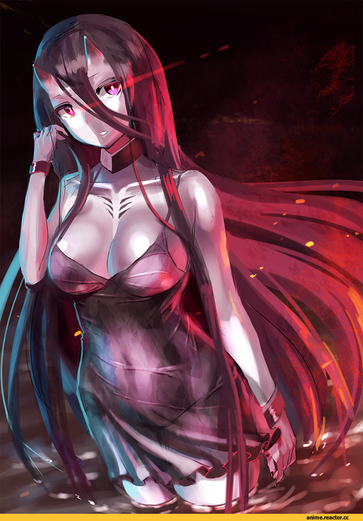 Anime Art, kazo, Kantai Collection, battleship hime, Anime