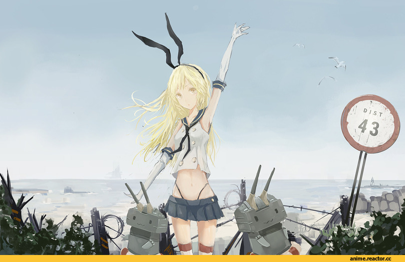 Shimakaze, Kantai Collection, Anime