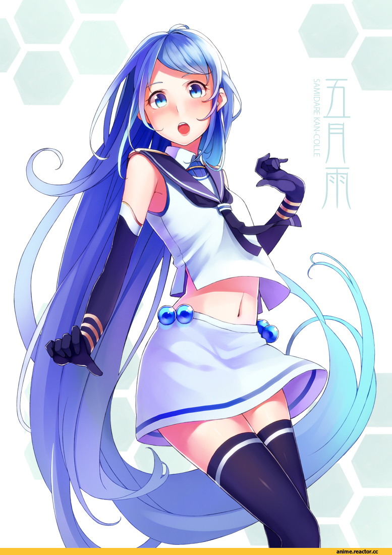 retsuna, Samidare, Kantai Collection, Anime