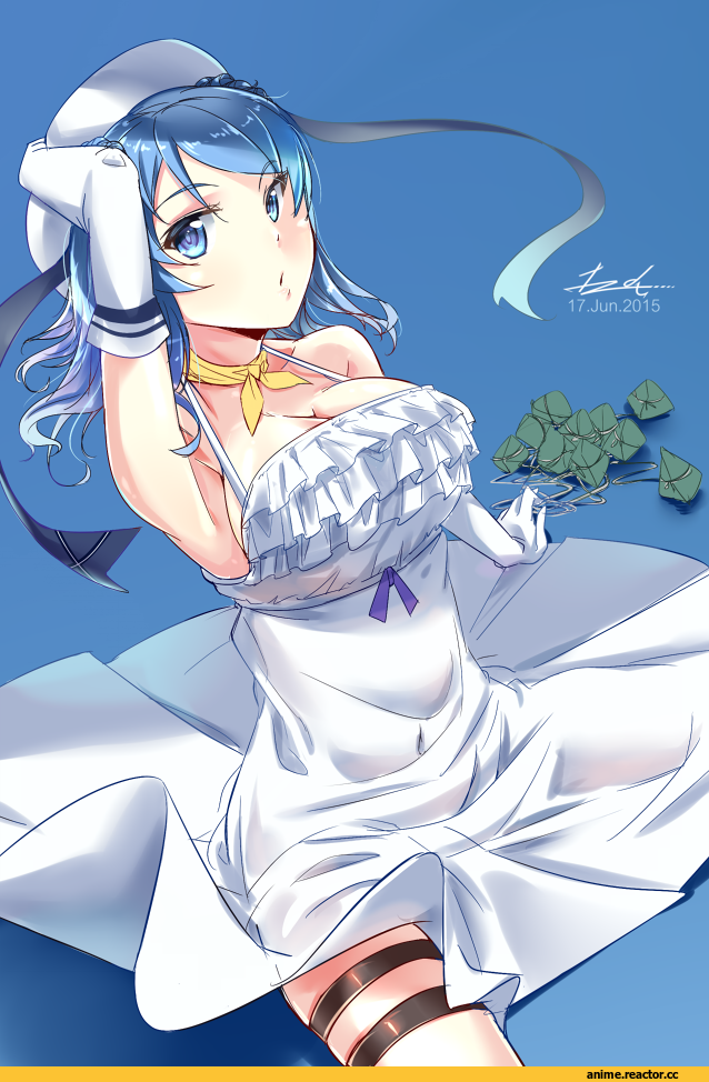 Urakaze, Kantai Collection, lzd, Anime