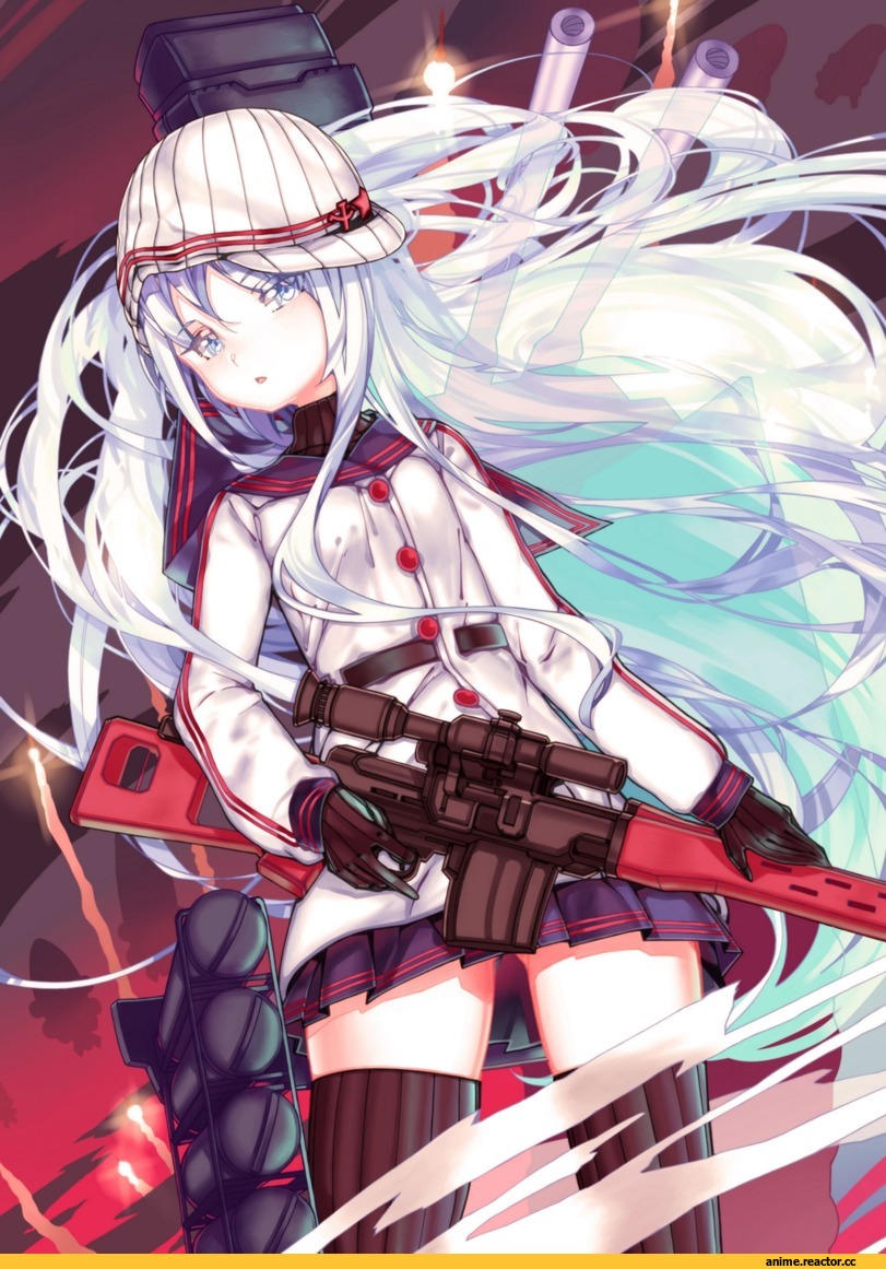 Kantai Collection, Опасные Няшки, Anime Няши, verniy (kantai collection), Anime