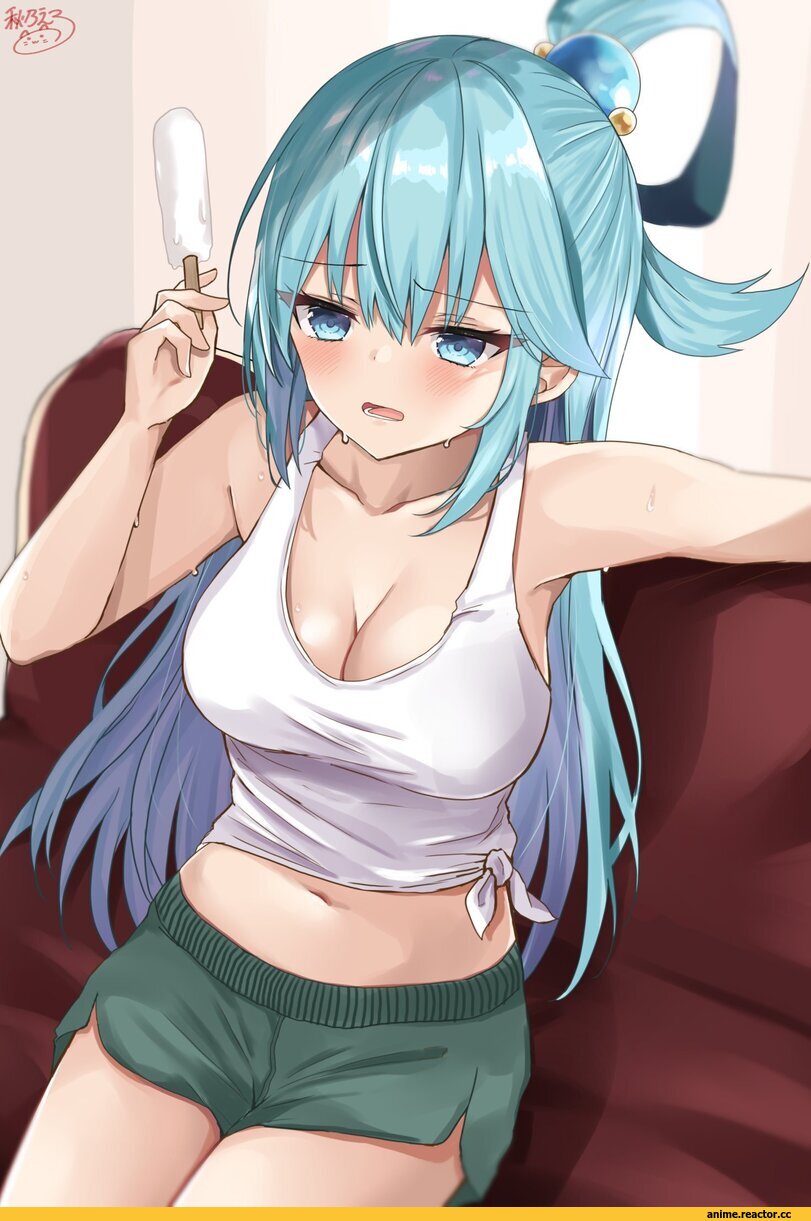 Aqua (KonoSuba), KonoSuba, akino ell, Anime