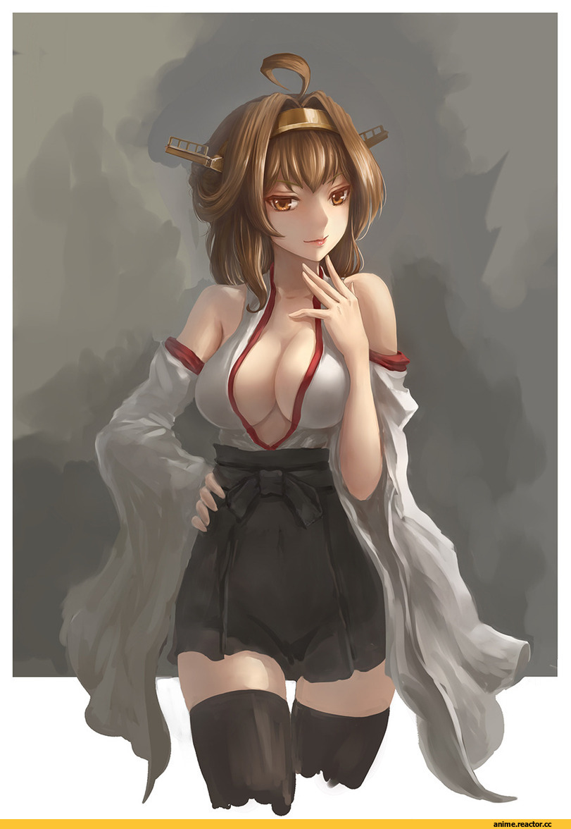 Kongou (Kantai Collection), Kantai Collection, ant (fenixant), Anime