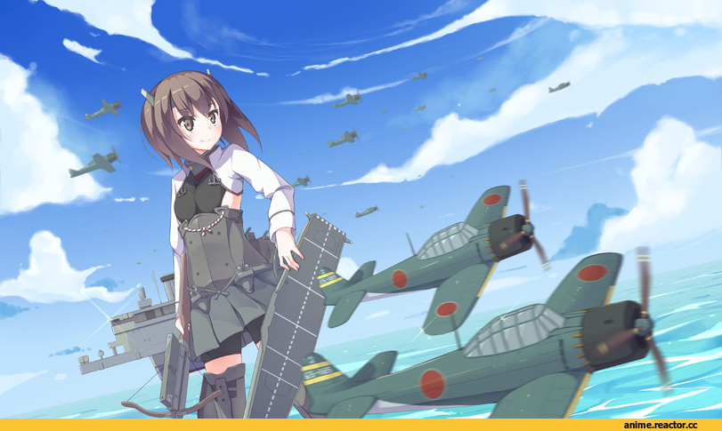 Taihou, Kantai Collection, getou, Anime