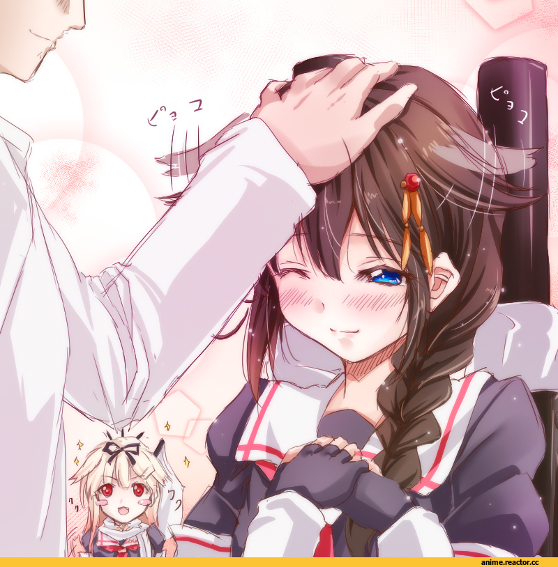 Admiral (Kantai Collection), Kantai Collection, Shigure (Kantai Collection), Yuudachi, Anime Art, Tsukineko, Anime