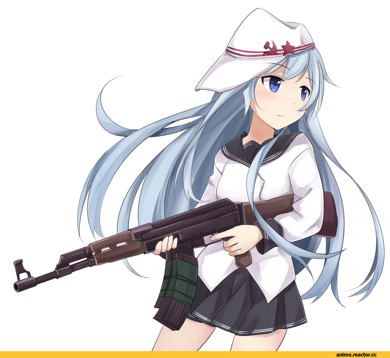 hibiki, Kantai Collection, Ido (Pixiv1101145), Anime Art, Опасные Няшки, Anime Няши, Anime