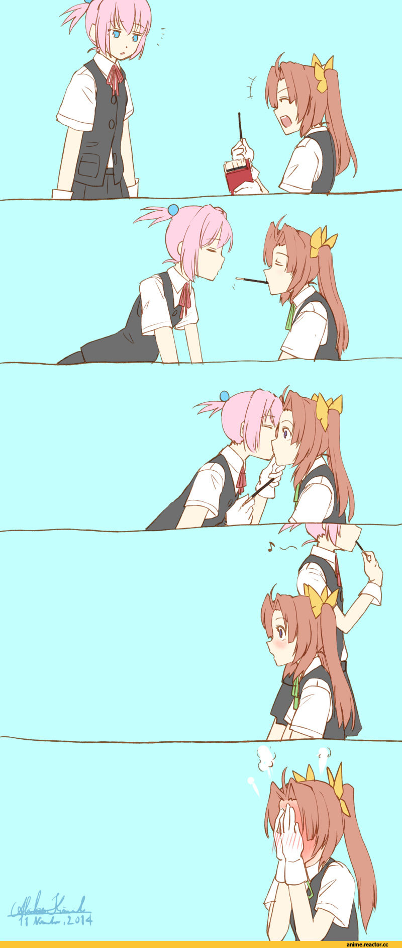 Kantai Collection, Shoujo Ai, Shiranui (Kantai Collection), Kagerou (Kantai Collection), Anime