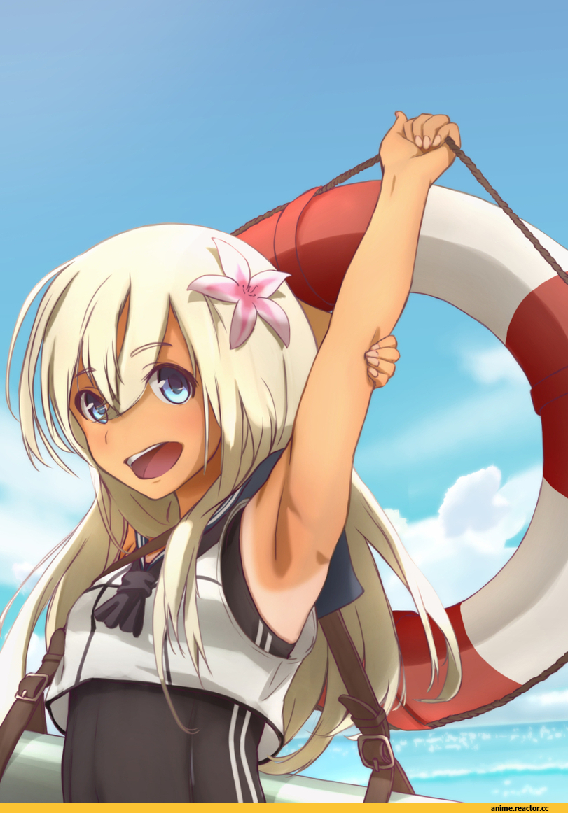 Anime Art, re, Kantai Collection, Ro-500 (Kantai Collection), Anime