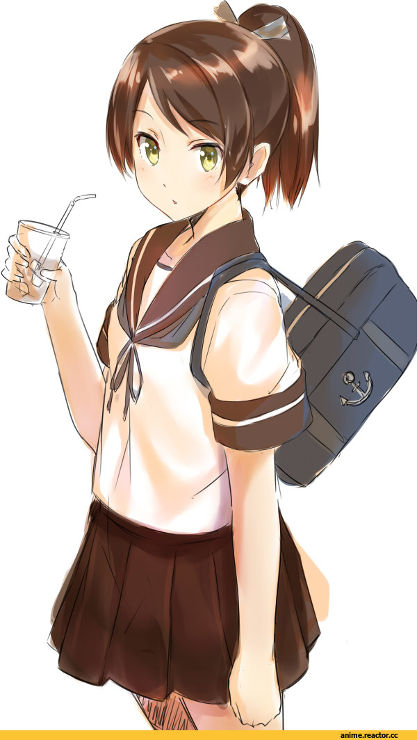 Shikinami (Kantai Collection), Kantai Collection, Isshiki (Ffmania7), Anime Art, Anime