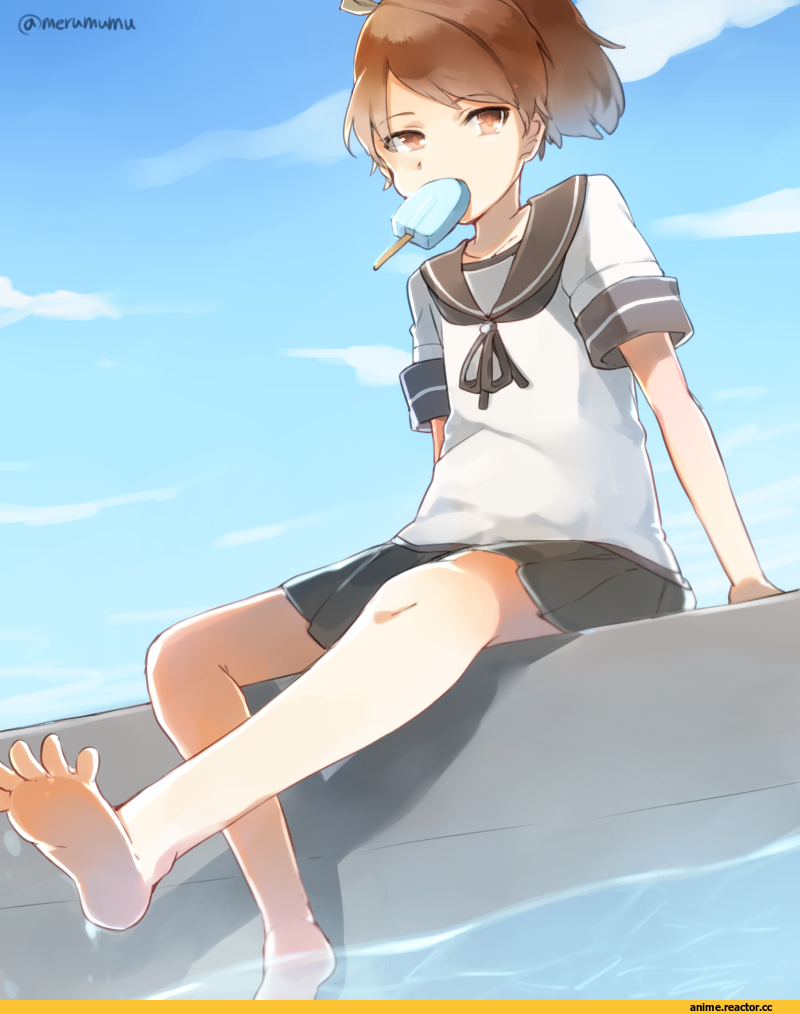 Shikinami (Kantai Collection), Kantai Collection, Meru, merumumu, Anime